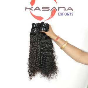 Paquete de cabello vietnamita 100% para mujer al por mayor, sin procesamiento de cutículas alineadas, extensiones de cabello humano negro de Color Natural - Product Image 4