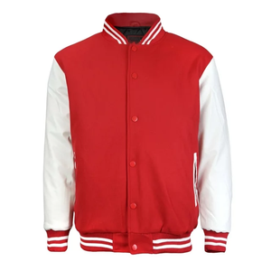 Premium Quality Plus Size Varsity <b>Jackets</b> for <b>Men</b> Customized Design Solid Color Winter CollegeBaseballjacket for <b>men</b> - Product Image 1