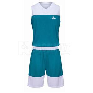 Uniforme de basket-ball de haute qualité pour hommes 100% polyester à séchage rapide Maillot de basket-ball pour hommes - Product Image 1