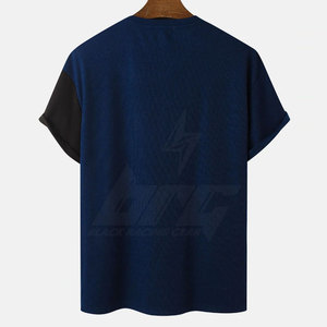 เสื้อยืดผู้ชายแห้งเร็วไซส์ใหญ่พิเศษผลิตตามสั่งเสื้อยืดผู้ชายมาใหม่ - Product Image 2