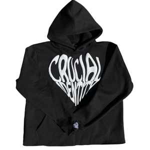 Por encargo 100% algodón de peso pesado cara completa de gran tamaño Y2k Zip Up Hoodie Mens French Terry 3D Puff impresión Sudadera con capucha Fabricante - Product Image 4