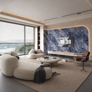 Panneau mural décoratif en PVC D Stona, texture de pierre moderne, imperméable, résistant aux UV, pour l'intérieur, l'extérieur et les meubles - Product Image 1