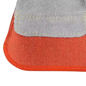 2025 gants de travail de sécurité en cuir de vache de qualité supérieure exclusifs Style uni pour le travail de protection quotidien - Product Image 6