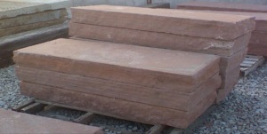 Escalier extérieur en pierre de grès indienne à faible entretien, surface naturelle, robuste, pour aménagement paysager - Product Image 6