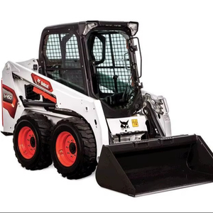 Used S450 S300 Mini Skid Steer Loader Tractor / 4 Wheel Drive Mini Crawler <b>Tracked</b> Skid Steer Loader Used S450 S300 Mini Skid - Product Image 1