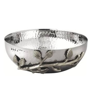 Juego de 3 Tazones Modernos para Servir Alimentos y Postres, con Base Única, Acabado Niquelado, Tazones Metálicos para Servir, Utensilios de Cocina para el Hogar - Product Image 6