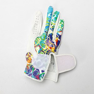 Gants de golf en cuir de mouton véritable pour hommes, doux et respirants avec poignées, accessoire d'extérieur pour la main gauche et la main droite - Product Image 3