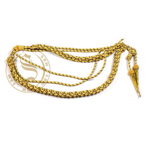 Haute Qualité Cérémonial Or Bullion Régimentaire Aiguillette Fil Épaule Cordons Longes pour Uniformes-Vente En Gros - Product Image 2