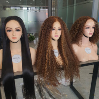Cheveux bouclés crépus birmans en gros, vierges, sans colle, avec dentelle frontale pré-épilée transparente pour perruque, cheveux humains bruts provenant du fournisseur