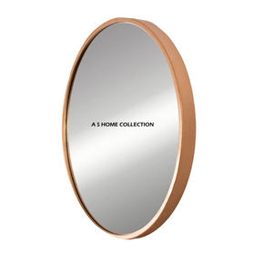 Caractéristique viable de forme circulaire étonnante décorative fixée au mur de miroir de mur de conception moderne d'hôtel de luxe - Product Image 1