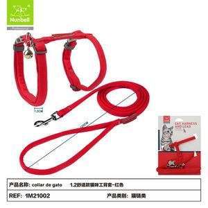 Nylon Cat Vest Harness Comfortable Pet Harnesses - Product Image 3