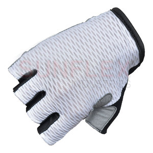 Gants de cyclisme demi-doigts confortables fabriqués en usine, robustes pour les cyclistes - Product Image 3