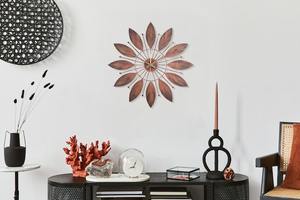 Horloge murale en métal faite à la main |   Décoration murale vintage et industrielle - Product Image 5