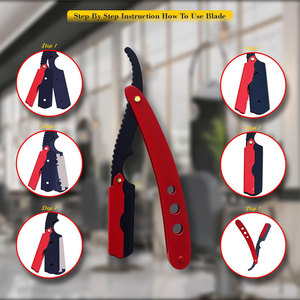 Maquinillas de afeitar para hombre hechas al por mayor, maquinillas de afeitar estampadas con estilo con características de seguridad, uso facial - Product Image 3