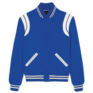 Custom <b>Men's</b> <b>Jackets</b> High Quality Wool Body Leather Sleeves Letterman Varsity <b>Jacket</b> with 2 Pockets <b>Jacket</b> for <b>Men</b> - Product Image 6