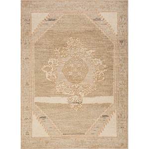 Alfombras de Lana Anudadas a Mano Thyme Gold, Alfombras Grandes de Estilo Clásico con Medallón y Patrón Rectangular, Hechas a Mano para el Hogar -GS-2013 - Product Image 1