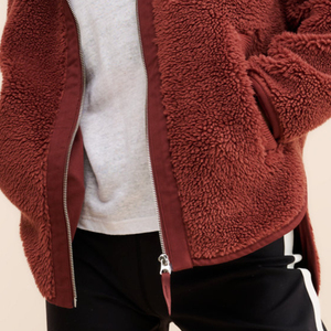Veste en sherpa pour femme tendance et de haute qualité, confortable et tendance, tissu respirant, prix bas, vestes légères 2026 - Product Image 4