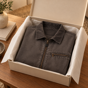 Stylish <b>canvas</b> <b>jacket</b> designed with durable construction practical details and comfortable fitting ideal for modern casual - Product Image 6