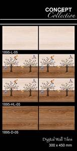 Carreaux muraux modernes 300x450mm solides et épais-Carreaux de sol imperméables, ignifuges et antibactériens pour cuisine, extérieur, salle de bain - Product Image 3