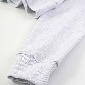 Sudadera corta cálida para clima frío, estilo moderno, diseño liso con hombros caídos, sudadera corta para mujer, proveedor mayorista - Product Image 5