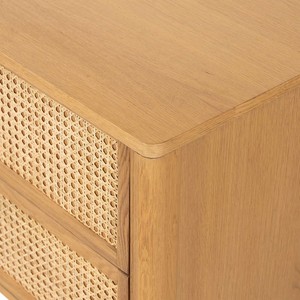 Luxe Houten Moderne Stijl Bed <span class=keywords><strong>2</strong></span> Lade-Moderne Nachtkastje Nachtkastje Meubilair - Product Image 6