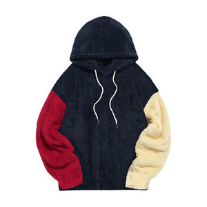 Sudaderas con capucha y hombros caídos en blanco con logotipo personalizado de algodón 100% para hombre, jersey de gran tamaño, felpa francesa de peso pesado, hilo teñido de 300 gramos - Product Image 6