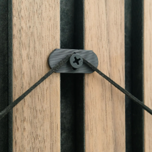 Supports muraux modulaires en bois massif (lambris en bois) - Product Image 2