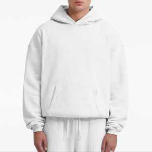 Survêtement de haute qualité pour hommes Ensemble deux pièces Survêtement personnalisé avec logo Streetwear Pull-over Pantalon de survêtement en molleton technique en laine - Product Image 2