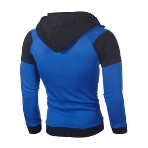 โลโก้ที่กําหนดเองที่ไม่ซ้ําใครผู้ชายเสื้อกันหนาวหมวกบางอบอุ่นเสื้อสเวตเตอร์คลุมด้วยผ้า Zip Up เสื้อแจ็คเก็ตเสื้อกันหนาว Outwear - Product Image 4