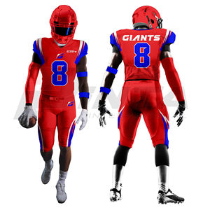 Uniformes personalizados de equipo de fútbol americano con logotipos bordados o impresos Diseño personalizado Sublimación Uniforme de fútbol americano - Product Image 4