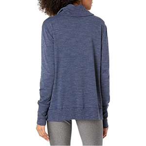 เสื้อสเวตเชิ้ตผ้าฟลีซผู้หญิงคุณภาพพรีเมียม สีสันตามสั่ง สวมใส่สบาย แห้งเร็ว ระบายอากาศได้ดี เป็นมิตรกับสิ่งแวดล้อม เหมาะสำหรับฤดูหนาว มีโลโก้ด้านหน้า - Product Image 2