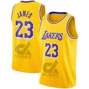 Camiseta de Baloncesto para Hombre de Talla Grande al por Mayor, 100% Poliéster Transpirable, Ropa Deportiva con Bordado Personalizado - Product Image 1