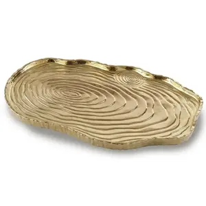 Hot Selling Aluminium Golden Fruit Platter for Kitchen ware and Hotelware from Indian Manufacturer and Supplier