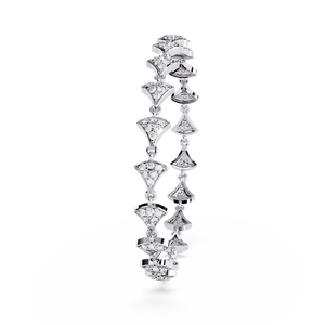 Magnifique bracelet et jonc en or 18 carats avec diamants de laboratoire - Product Image 6