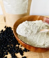 Poudre de haricots noirs NutriBlend, style séché, pour boissons et desserts sains, poudre de haricots noirs riche en nutriments