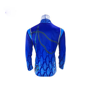 Hombres Upf 50 + Protección UV Ropa de pesca de manga corta para adultos Logotipo personalizado Sublimación Camisa de pesca Camisetas de secado rápido - Product Image 2