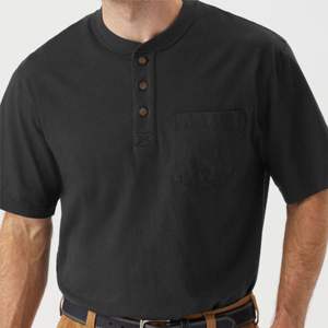 เสื้อวาฟเฟิลเฮนลี่ย์แขนยาวลำลองสำหรับผู้ชายมีสไตล์และสวมใส่สบายสำหรับทุกโอกาส - Product Image 5