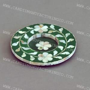 Ensemble de sous-verres de service de thé de luxe moderne nacre décoration de salon ramadan eid cadeau en gros - Product Image 2