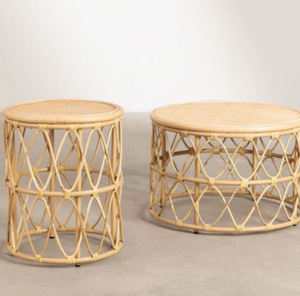 Mesas artesanales de bambú y ratán de estándar internacional, exquisitos muebles artesanales en Vietnam - Product Image 3