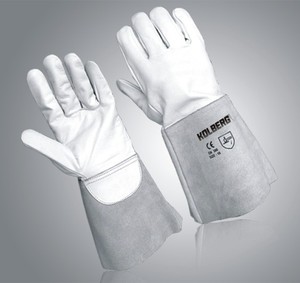 Nouveaux gants de soudage en gros pour la protection des mains Nouveau stock Gants de soudage Gants de soudage en cuir Offre Spéciale à vendre - Product Image 5
