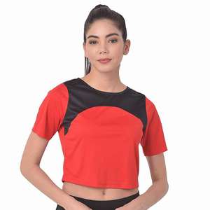 เสื้อยืดครอปผู้หญิง ผ้าฝ้ายถัก 100% ลายพิมพ์ฤดูร้อน คุณภาพสูง สไตล์ลำลอง ออกแบบเองได้ ระบายอากาศดี รุ่นปี 2026 - Product Image 1