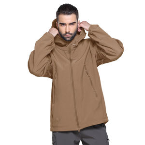 Chaqueta Softshell para hombre gris precio barato color agradable para la temporada de invierno chaquetas tácticas, abrigos y chaquetas de abrigo para hombre OEM - Product Image 2