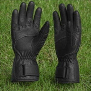 Guantes de Motocicleta de Cuero Genuino, Protección Mejorada, Agarre Fuerte, Diseño Transpirable para una Conducción Segura y Cómoda - Product Image 4