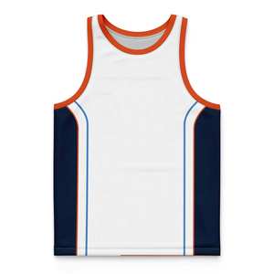 Maillot de basket-ball pour hommes conçu avec un tissu léger pour une meilleure vitesse, un meilleur confort et une meilleure concentration pendant le jeu - Product Image 3
