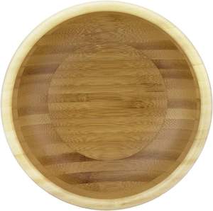 ชามไม้ไผ่ปั่นทรงกลมดีไซน์ยั่งยืนสำหรับสลัดผลไม้ของหวานอาหารขายส่งจากเวียดนาม - Product Image 1