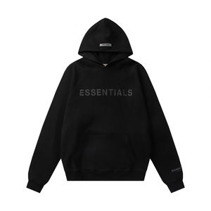 Muestra gratis 100% algodón blanco negro manga corta sudadera hombres gimnasio esencial Sudadera con capucha ropa deportiva camisetas - Product Image 6