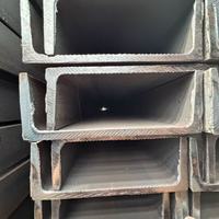 Profilé en U en acier laminé à chaud Q235B de qualité supérieure – Poutre en acier pour support structurel et construction – Prix de gros