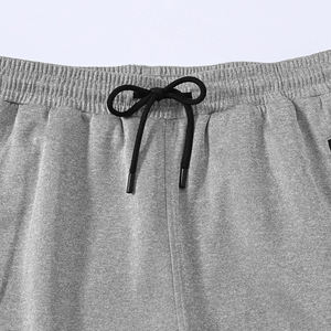 Survêtement pour homme de qualité supérieure en coton naturel avec fermeture à glissière à ouverture frontale raffinée et tenue décontractée contemporaine - Product Image 5