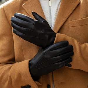 Guantes de Cuero de Invierno en Oferta, Guantes de Piel de Oveja Genuina Suaves para la Vida Diaria, Oferta de Fábrica a Precio Económico 2026, Guantes de Primera Calidad para Hombre - Product Image 3