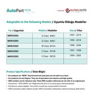 Conector para Mercedes Clase E W124, W210 (envío desde el fabricante de Turquía) Código de producto: FD112637